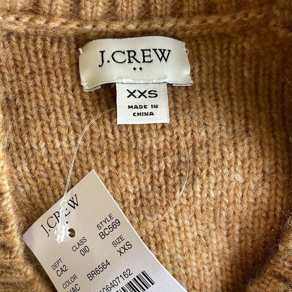 J.Crew Honeycomb balloon-sleeve sweater - Picture 4 of 7